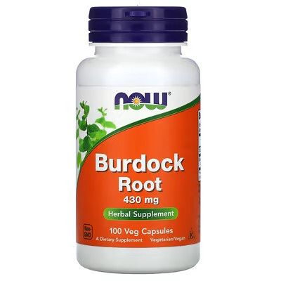 Now Supplements , Burdock Root 430 Mg - 100 Veg Capsules