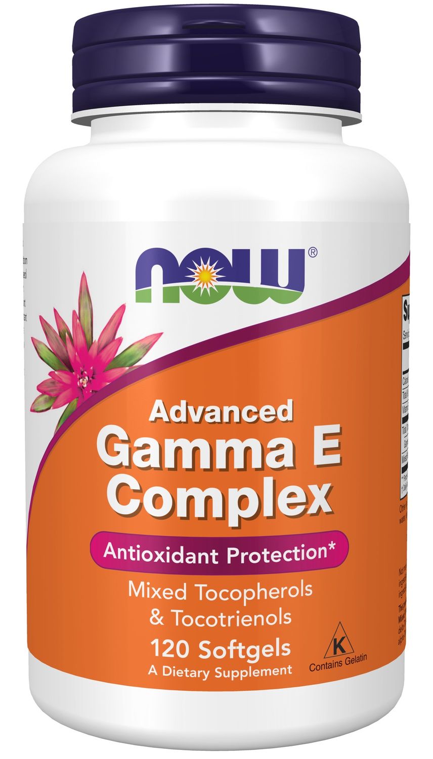 Now Supplements , Advanced Gamma E Complex - 120 Softgels