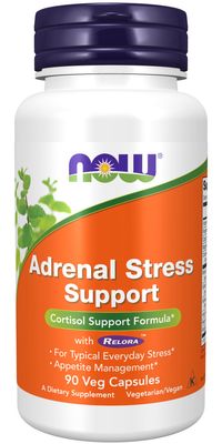 Now Supplements , Adrenal Stress Support With Relora - Veg Capsules