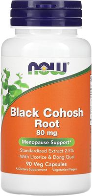 Now Supplements , Black Cohosh Root 80 Mg - Veg Capsules Now Supplements , Black Cohosh Root 80 Mg - Veg Capsules