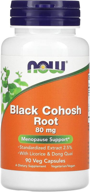 Now Supplements , Black Cohosh Root 80 Mg - Veg Capsules Now Supplements , Black Cohosh Root 80 Mg - Veg Capsules
