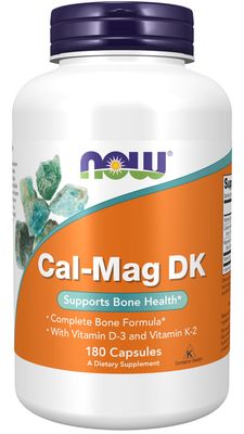 Now Supplements , Cal-Mag Dk - 180 Capsules Now Supplements , Cal-Mag Dk - 180 Capsules