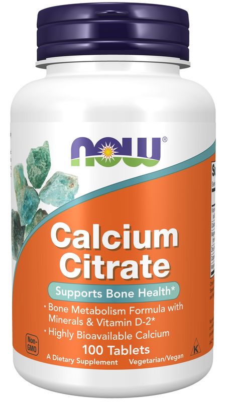 Now Supplements , Calcium Citrate - 100 Tablets Now Supplements , Calcium Citrate - 100 Tablets