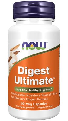Now Supplements , Digest Ultimate - Veg Capsules