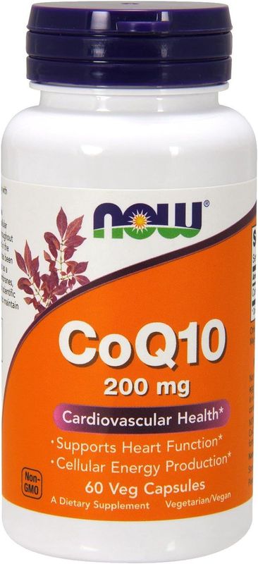 Now Supplements , Coq10 200 Mg - Veg Capsules Now Supplements , Coq10 200 Mg - Veg Capsules