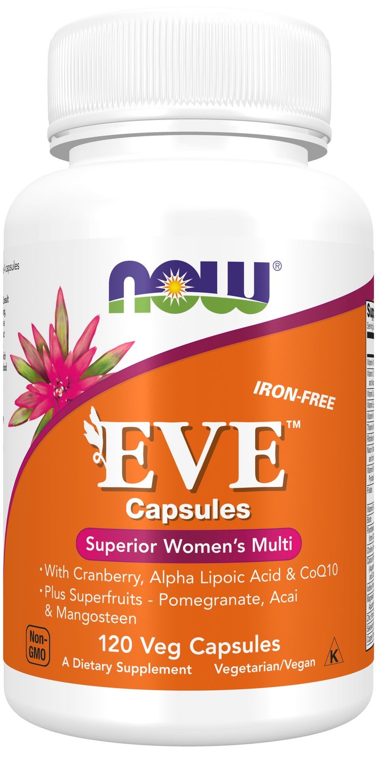 Now Supplements , Eve Women's Multiple Vitamin - 120 Veg Capsules