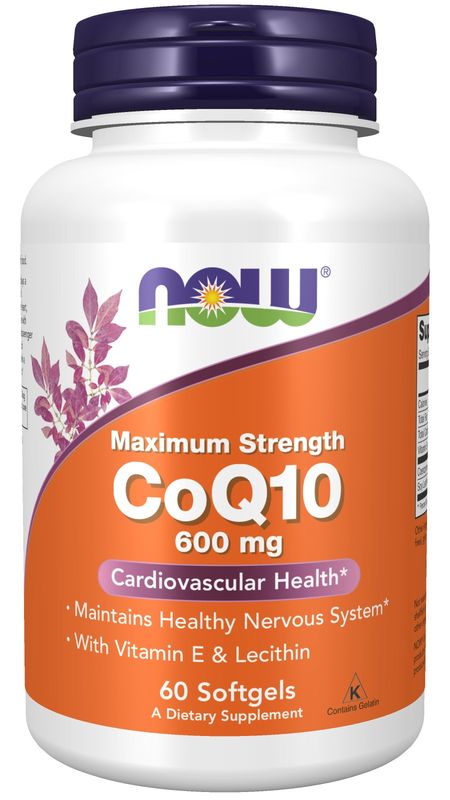 Now Supplements , Coq10 600 Mg - Softgels Now Supplements , Coq10 600 Mg - Softgels