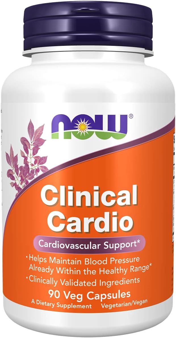 Now Supplements , Clinical Cardio - Veg Capsules