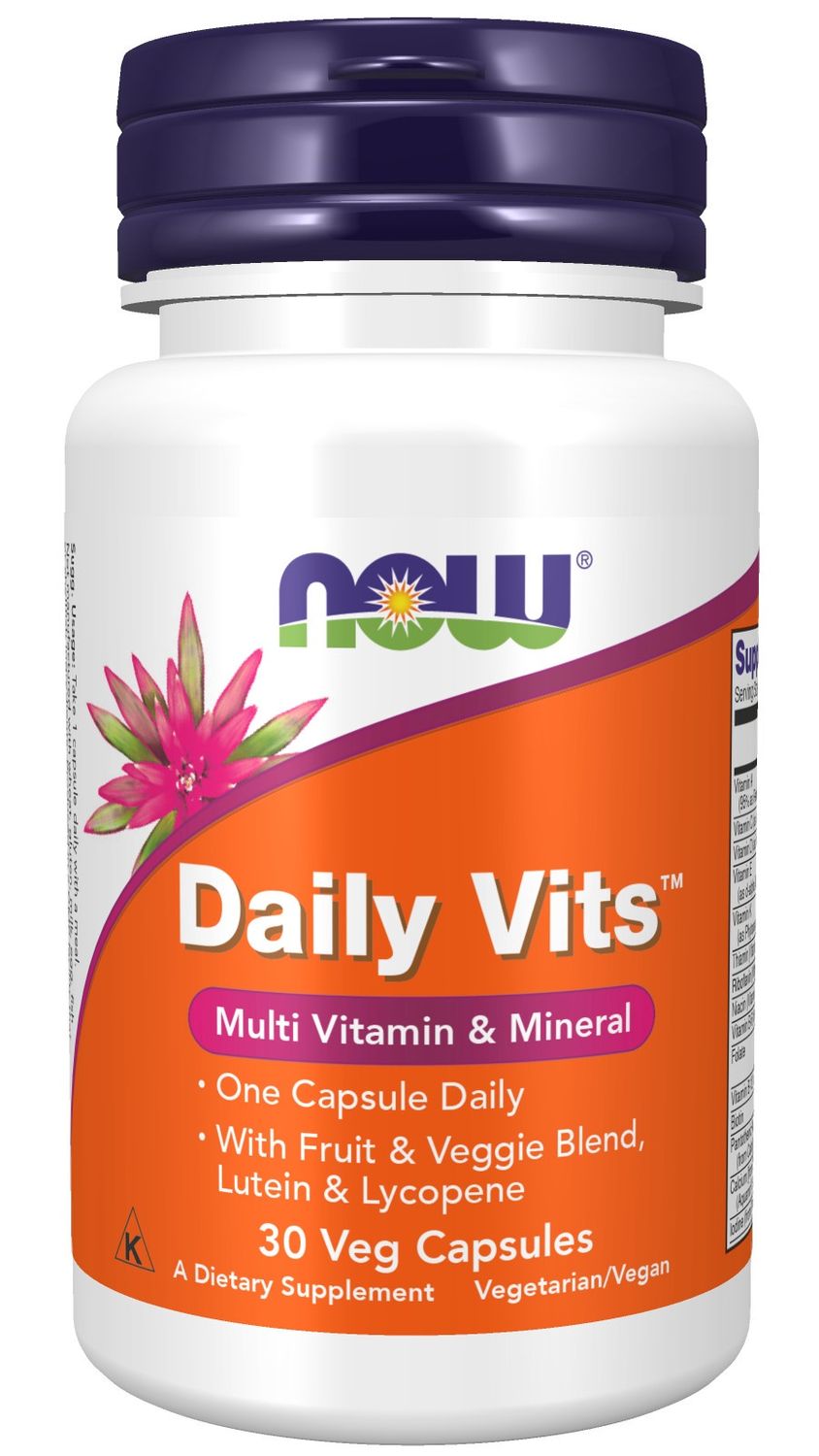 Now Supplements , Daily Vits - Veg Capsules