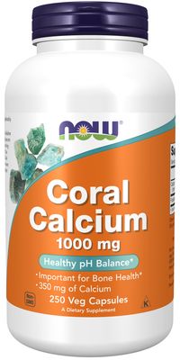 Now Supplements , Coral Calcium 1000 Mg - Veg Capsules Now Supplements , Coral Calcium 1000 Mg - Veg Capsules