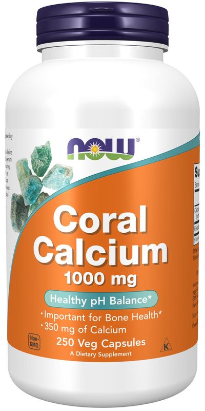 Now Supplements , Coral Calcium 1000 Mg - Veg Capsules Now Supplements , Coral Calcium 1000 Mg - Veg Capsules