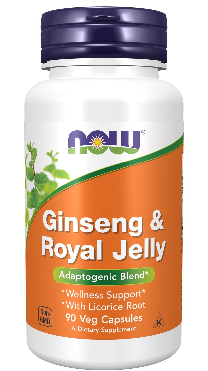 Now Supplements , Ginseng & Royal Jelly - Veg Capsules