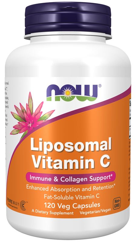 Now Supplements , Liposomal Vitamin C - 120 Veg Capsules Now Supplements , Liposomal Vitamin C - 120 Veg Capsules