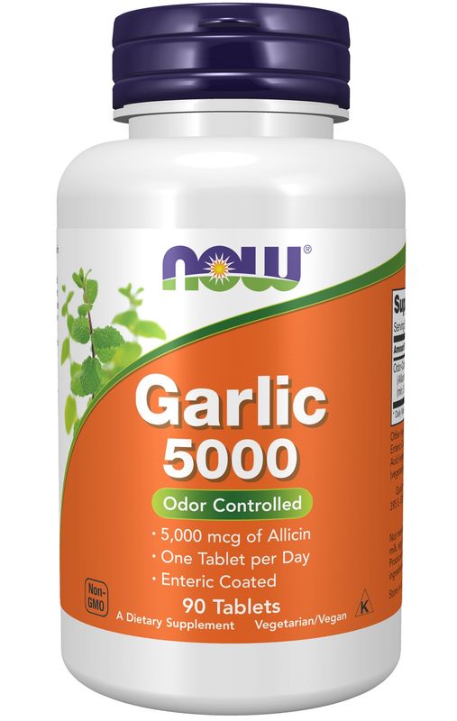 Now Supplements , Garlic 5000 - Tablets Now Supplements , Garlic 5000 - Tablets