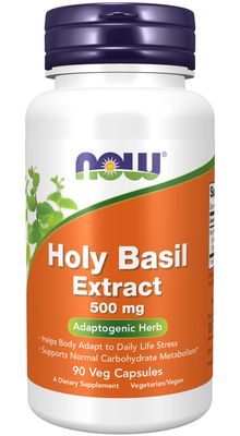 Now Supplements , Holy Basil Extract 500 Mg - Veg Capsules Now Supplements , Holy Basil Extract 500 Mg - Veg Capsules