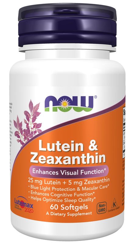 NOW Supplements , Lutein & Zeaxanthin - Softgels