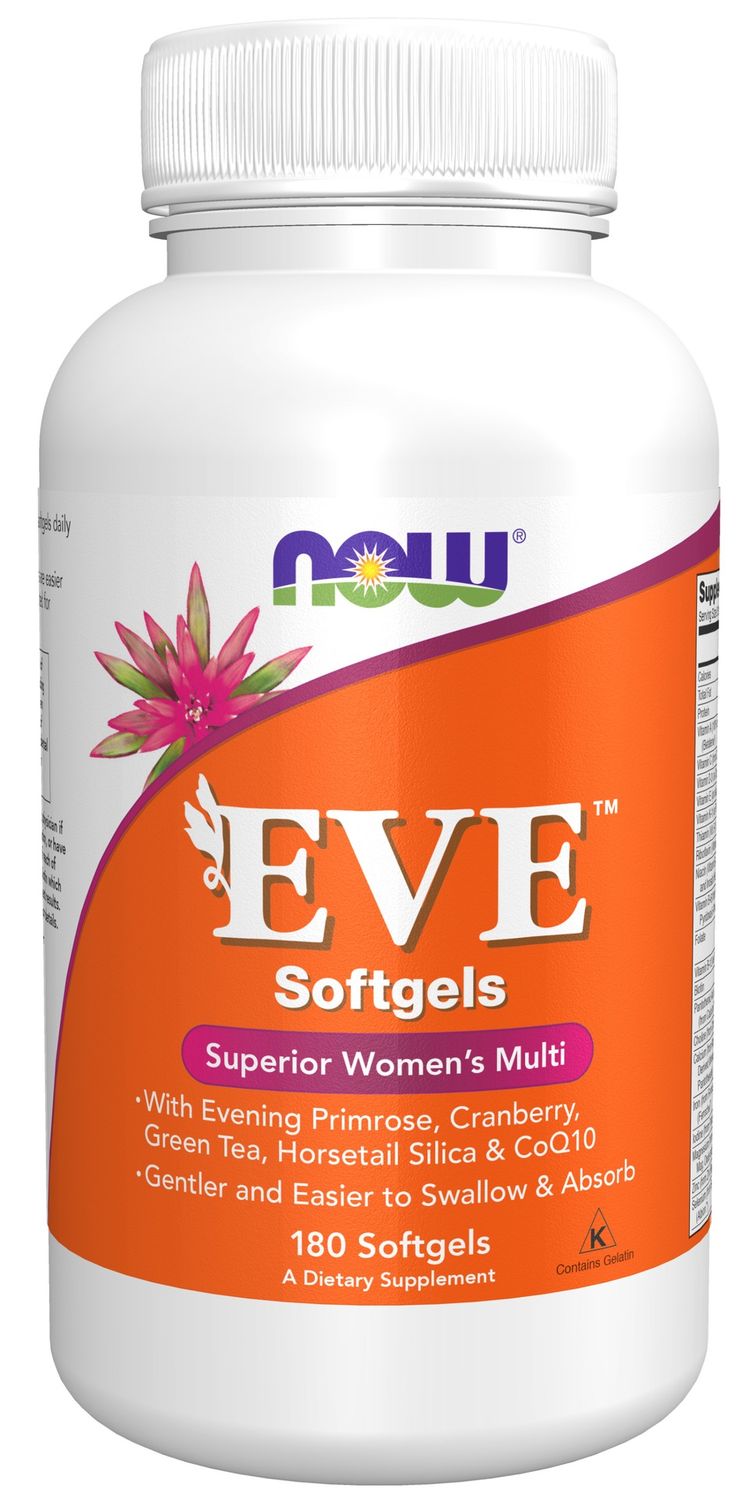 Now Supplements , Eve Women's Multiple Vitamin - 180 Softgels