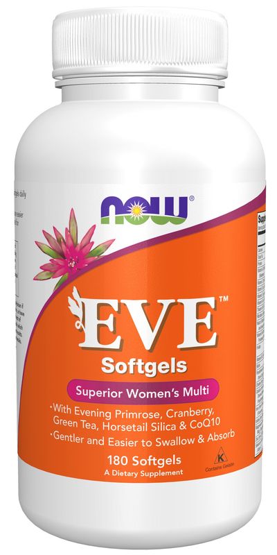 NOW Supplements , Eve Women's Multiple Vitamin - 180 Softgels