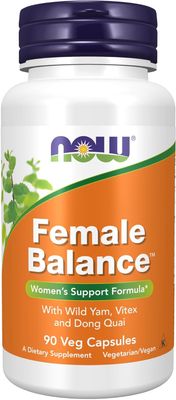 Now Supplements , Female Balance - Veg Capsules