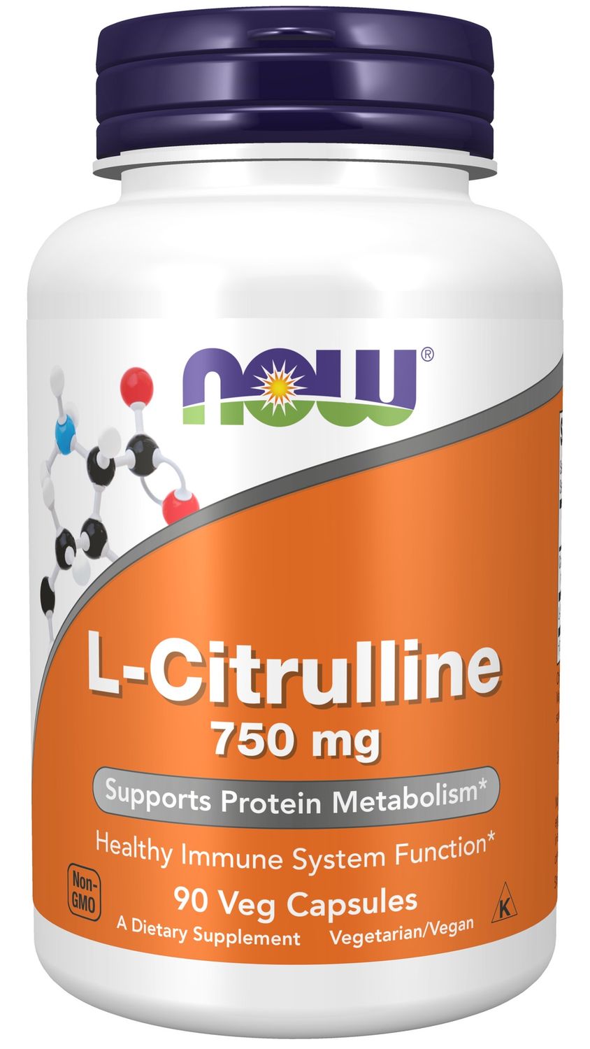 Now Supplements , L-Citrulline 750 Mg - 90 Veg Capsules