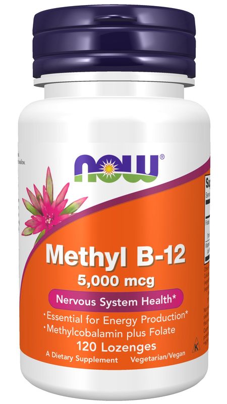 Now Supplements , Methyl B-12 5,000 Mcg - Lozenges Now Supplements , Methyl B-12 5,000 Mcg - Lozenges