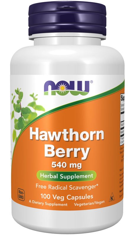 Now Supplements , Hawthorn Berry 540 Mg - 100 Veg Capsules Now Supplements , Hawthorn Berry 540 Mg - 100 Veg Capsules