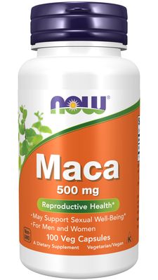 Now Supplements , Maca 500 Mg - Veg Capsules
