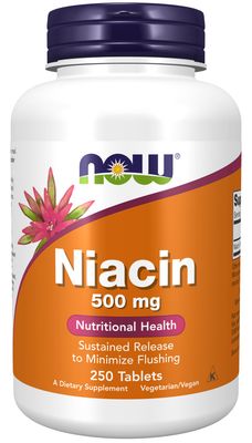 Now Supplements , Niacin 500 Mg - Tablets Now Supplements , Niacin 500 Mg - Tablets