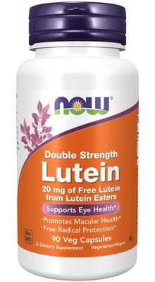 Now Supplements , Lutein, Double Strength 20 Mg - Veg Capsules Now Supplements , Lutein, Double Strength 20 Mg - Veg Capsules