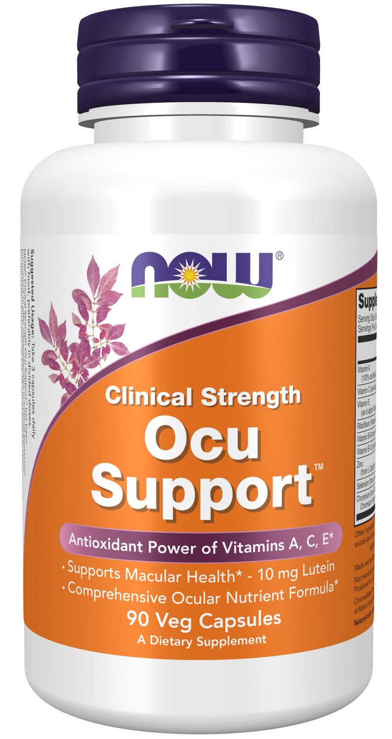 Now Supplements , Ocu Support Clinical Strength - 90 Veg Capsules
