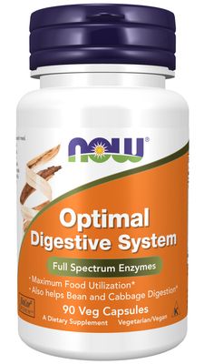 Now Supplements , Optimal Digestive System - 90 Veg Capsules Now Supplements , Optimal Digestive System - 90 Veg Capsules