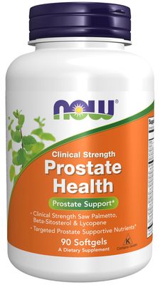 Now Supplements , Prostate Health Clinical Strength - 90 Softgels