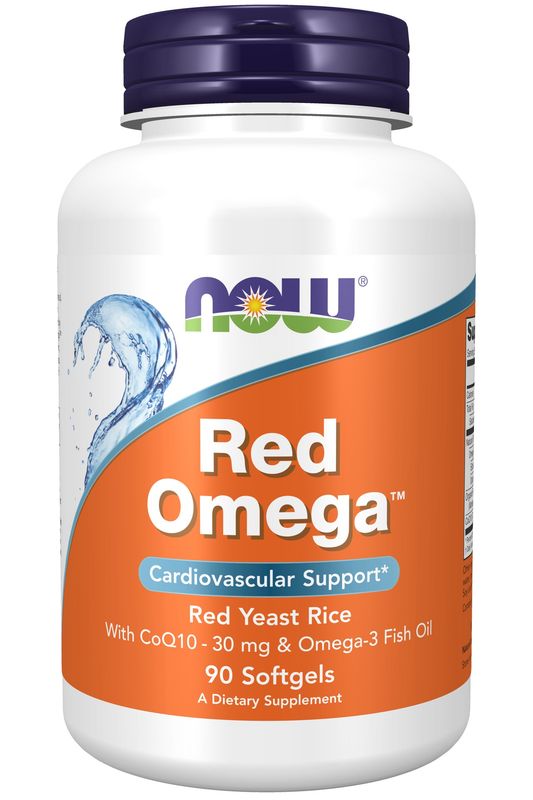 Now Supplements , Red Omega - 90 Softgels Now Supplements , Red Omega - 90 Softgels