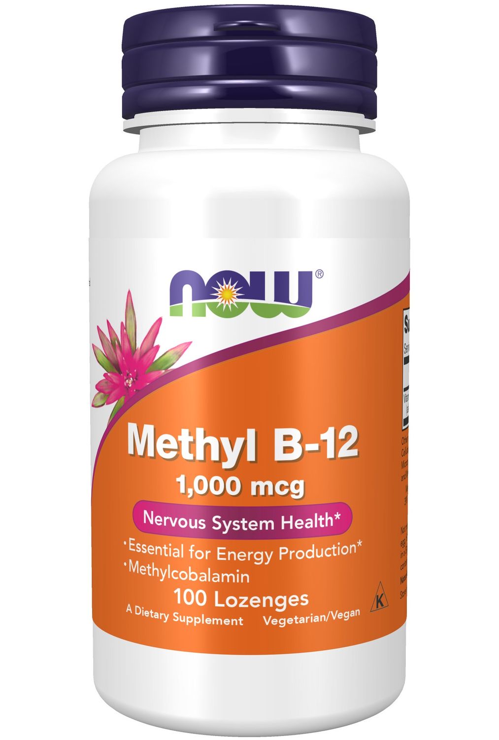 Now, Methyl B-12, 1,000 mcg, 100 Lozenges