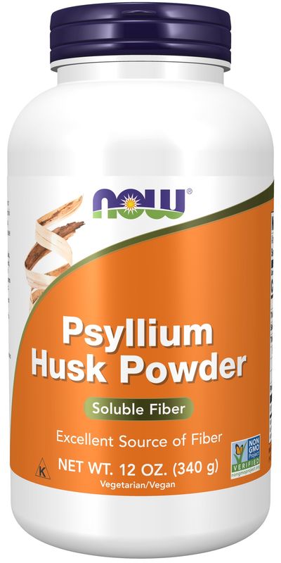 Now Supplements , Psyllium Husk Powder Vegetarian - 12 Oz. Now Supplements , Psyllium Husk Powder Vegetarian - 12 Oz.