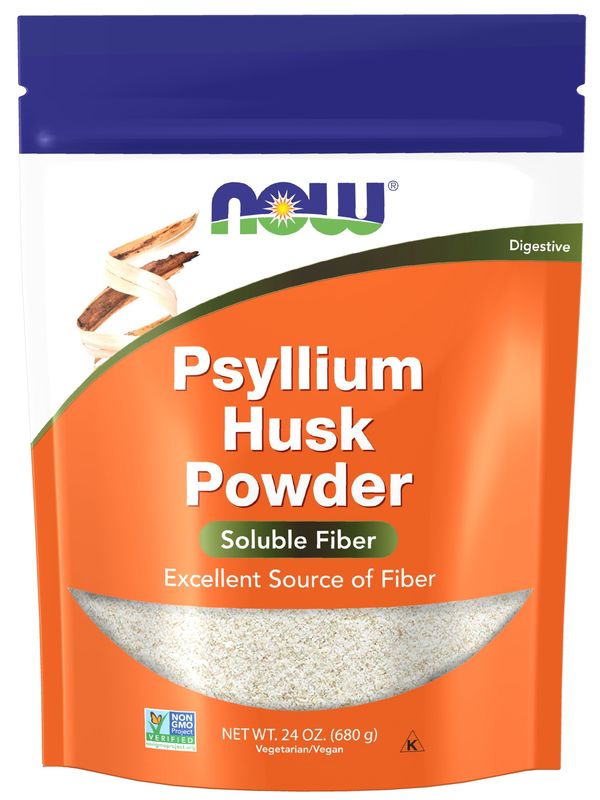 Now Supplements , Psyllium Husk Powder - 24 Oz. Now Supplements , Psyllium Husk Powder - 24 Oz.