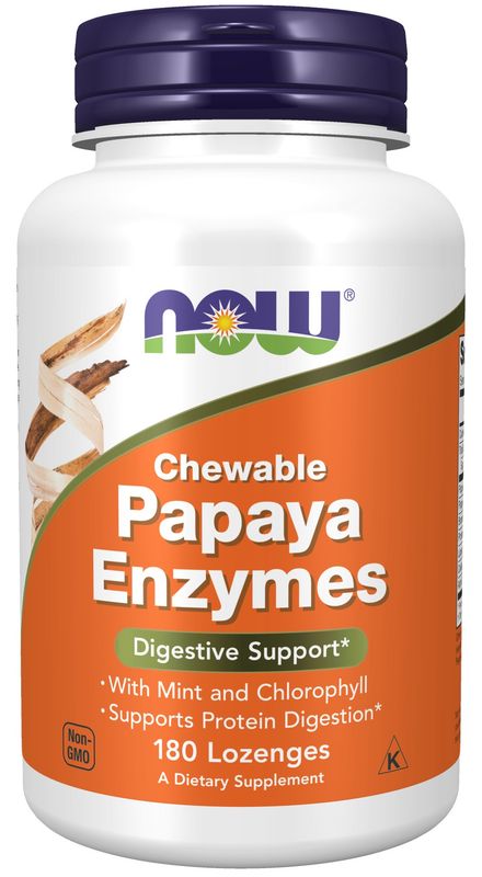 Now Supplements , Papaya Enzyme - 180 Lozenges Now Supplements , Papaya Enzyme - 180 Lozenges