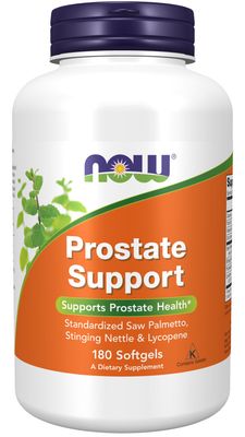 Now Supplements , Prostate Support - 180 Softgels