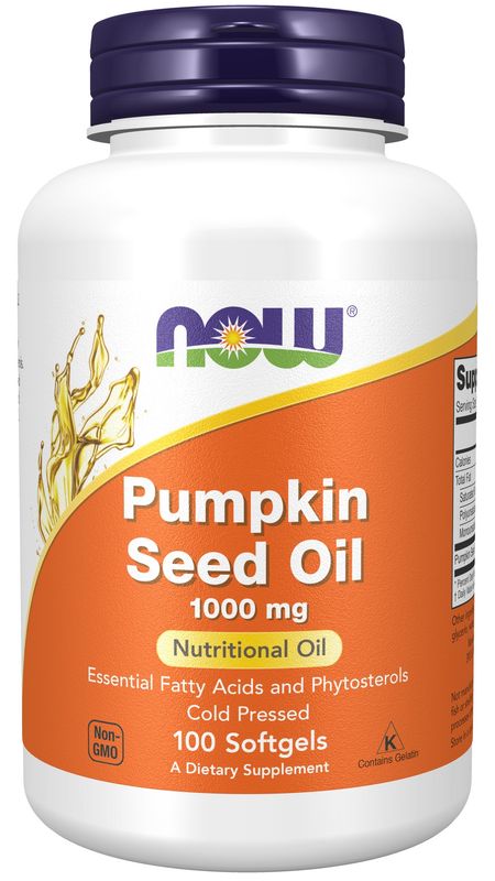 Now Supplements , Pumpkin Seed Oil 1000 Mg - 100 Softgels Now Supplements , Pumpkin Seed Oil 1000 Mg - 100 Softgels