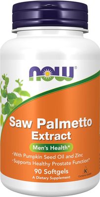 Now Supplements , Saw Palmetto Extract 80 Mg - 90 Softgels Now Supplements , Saw Palmetto Extract 80 Mg - 90 Softgels