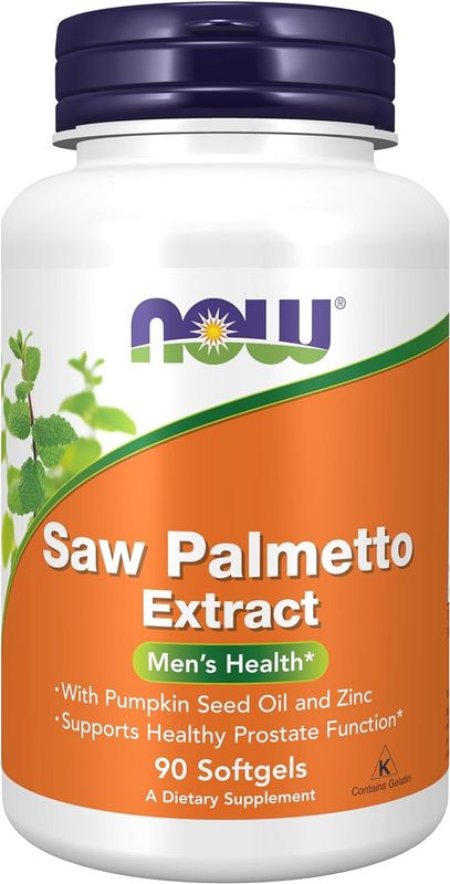 Now Supplements , Saw Palmetto Extract 80 Mg - 90 Softgels Now Supplements , Saw Palmetto Extract 80 Mg - 90 Softgels