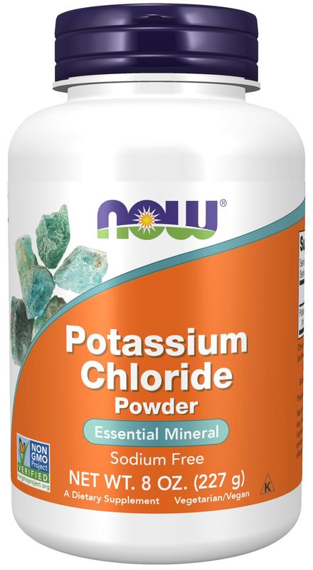 Now Supplements , Potassium Chloride Powder - 8 Oz Now Supplements , Potassium Chloride Powder - 8 Oz