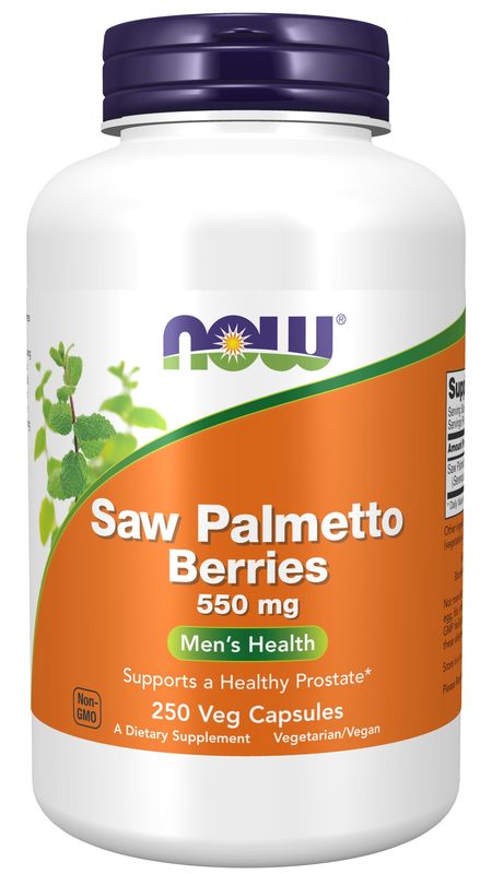 Now Supplements , Saw Palmetto Berries 550 Mg - 250 Veg Capsules Now Supplements , Saw Palmetto Berries 550 Mg - 250 Veg Capsules