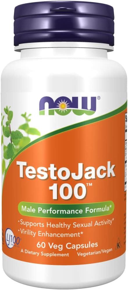 Now Supplements , Testojack 100 - 60 Veg Capsules