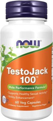 Now Supplements , Testojack 100 - 60 Veg Capsules