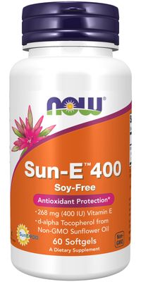 Now Supplements , Sun-E 400 - Softgels