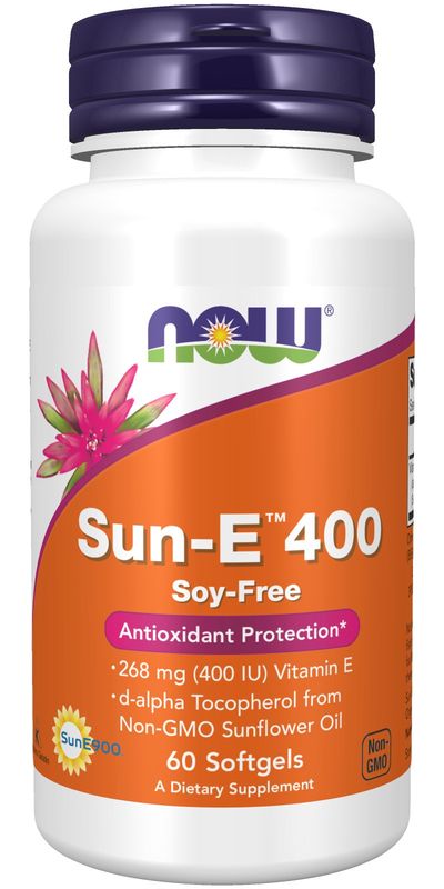 Now Supplements , Sun-E 400 - Softgels