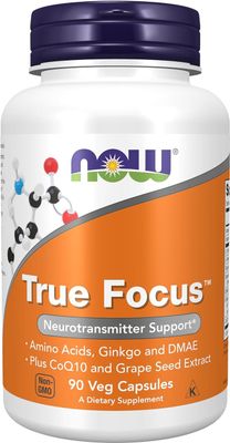Now Supplements , True Focus - 90 Veg Capsules Now Supplements , True Focus - 90 Veg Capsules