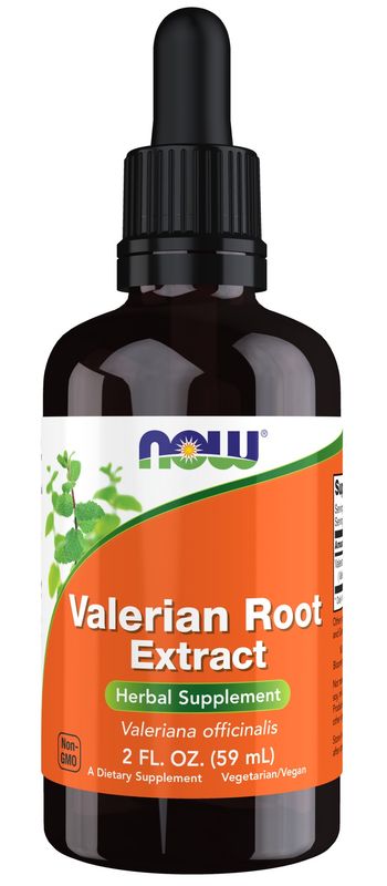 Now Supplements , Valerian Root Extract - 2 Fl. Oz.