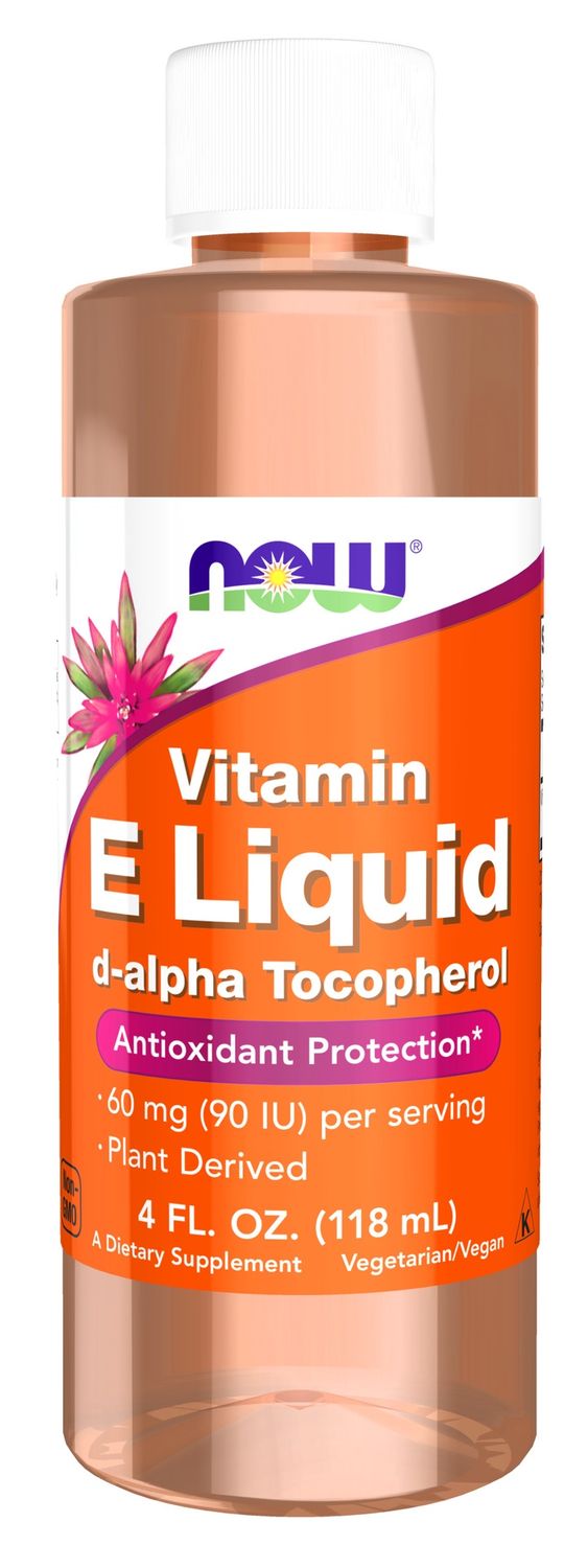 Now Supplements , Vitamin E Liquid - 4 Fl. Oz.
